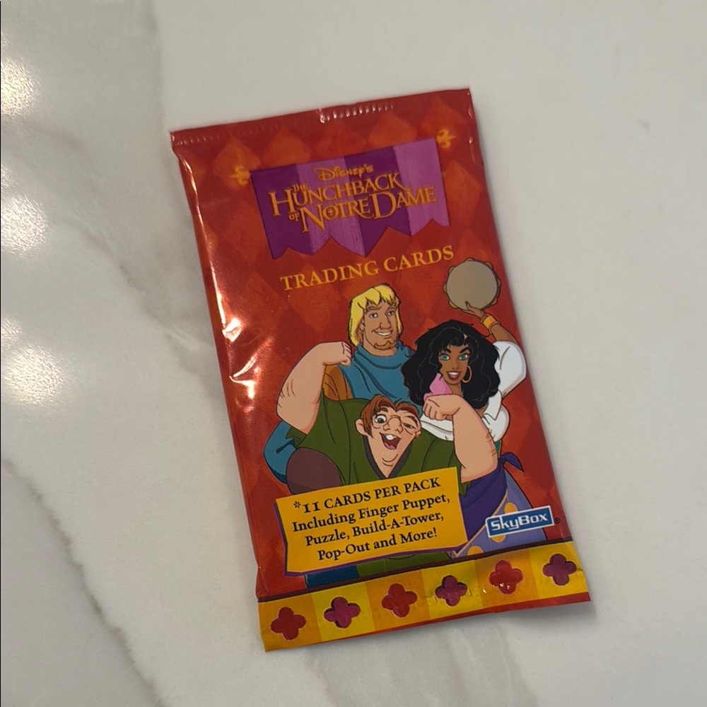 Disney Hunchback of Notre Dame Trading Cards